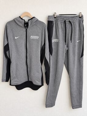 Nike NMSU Aggies Women's Basketball Player Issued Showtime Tracksuit Set L
